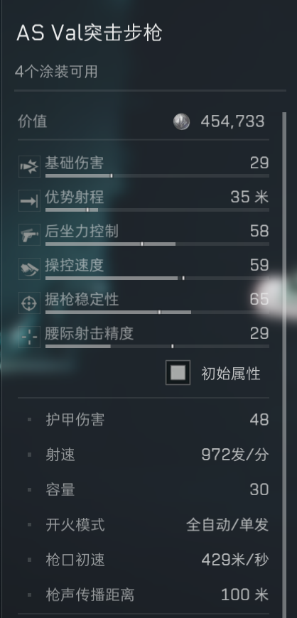 AS Val突击步枪1